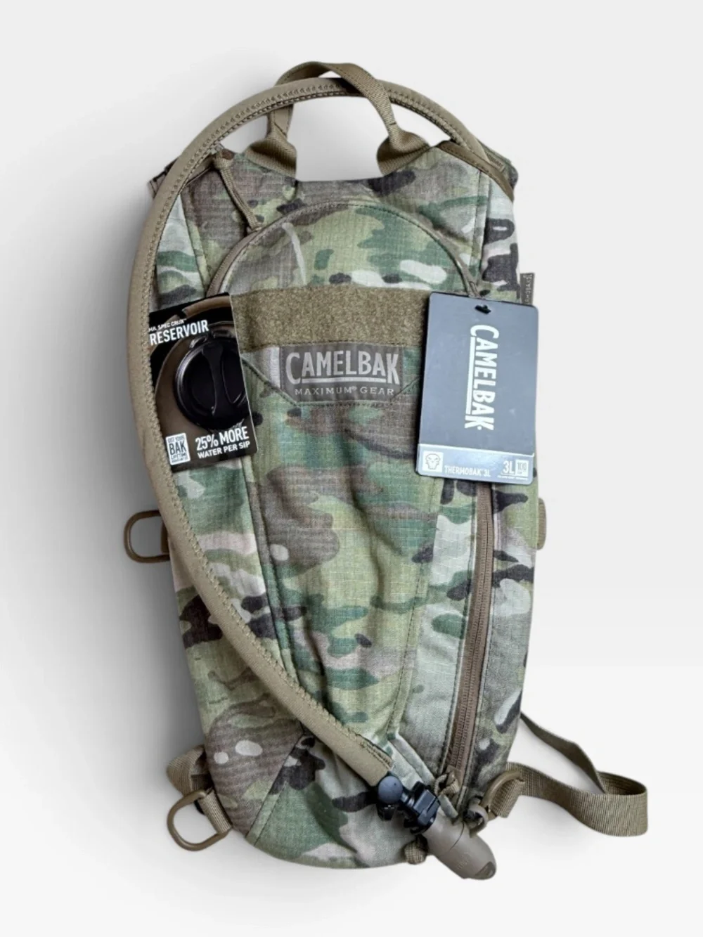 CamelBak ThermoBak 3L Hydration Pack Spec Crux Camouflage Camo Performance Wear